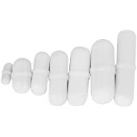 7 Piezas Mezclador Agitador Magnético Barra Agitadora Tipo-B Barra de Agitación de Laboratorio de PTFE para Agitar…